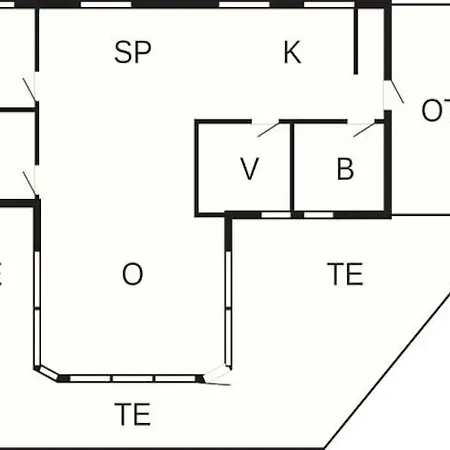 度假居 4 Star Holiday Home In Hemmet Hemmet